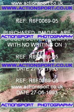 Photo: R6F0069-05 ActionSport Photography 27/06/1993 AMCA Severn Eagles MXC - Kelston _3_Experts250 #58