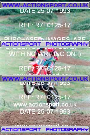 Photo: R7F0125-17 ActionSport Photography 25/07/1993 AMCA Tormarton AMCC - St Catherines  _3_Experts #91