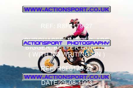 Photo: R8F0179-27 ActionSport Photography 29/08/1993 AMCA Stroud MCC - Horsley _9_Experts125 #124