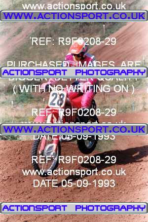 Photo: R9F0208-29 ActionSport Photography 05/09/1993 AMCA Tormarton MXC - St Catherines _6_ExpertsGp2 #28