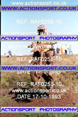 Photo: RAF0258-10 ActionSport Photography 17/10/1993 AMCA Dursley MXC - Nympsfield _3_JuniorsGp2 #123