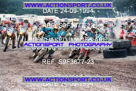 Photo: S9F3677-23 ActionSport Photography 24/09/1994 BSMA National - Matchams Park  _4_Senior125s #11