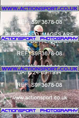 Photo: S9F3678-08 ActionSport Photography 24/09/1994 BSMA National - Matchams Park  _4_Senior125s #91