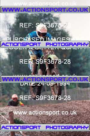 Photo: S9F3678-28 ActionSport Photography 24/09/1994 BSMA National - Matchams Park  _4_Senior125s #91