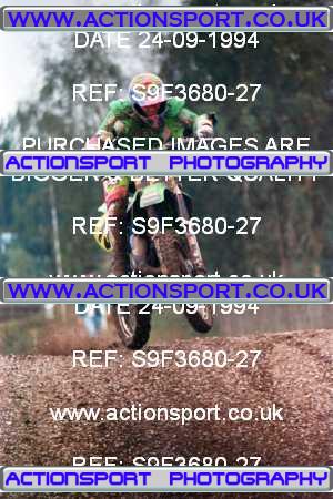 Photo: S9F3680-27 ActionSport Photography 24/09/1994 BSMA National - Matchams Park  _5_Experts : Unidentified