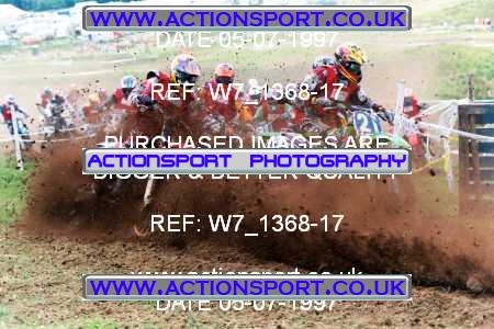 Photo: W7_1368-17 ActionSport Photography 05/07/1997 BSMA National South Wales SSC - Ynysybwl _4_Senior125s #9990