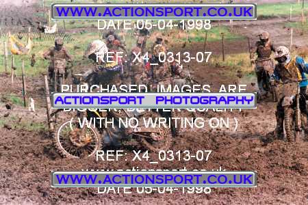 Photo: X4_0313-07 ActionSport Photography 05/04/1998 AMCA Cannock MXC - Heath Hayes _1_125Seniors_125Experts #5