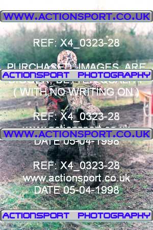 Photo: X4_0323-28 ActionSport Photography 05/04/1998 AMCA Cannock MXC - Heath Hayes _6_125Juniors #92
