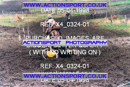 Photo: X4_0324-01 ActionSport Photography 05/04/1998 AMCA Cannock MXC - Heath Hayes _1_125Seniors_125Experts #5