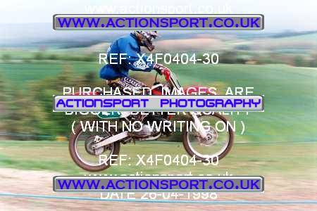 Photo: X4F0404-30 ActionSport Photography 26/04/1998 AMCA Andover MCC - Upavon _0_Practice #12