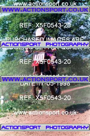 Photo: X5F0543-20 ActionSport Photography 17/05/1998 AMCA Shobdon MCC - Shobdon _2_125-750Seniors #100
