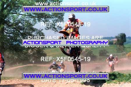 Photo: X5F0545-19 ActionSport Photography 17/05/1998 AMCA Shobdon MCC - Shobdon _3_125Experts #66