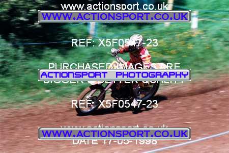 Photo: X5F0547-23 ActionSport Photography 17/05/1998 AMCA Shobdon MCC - Shobdon _3_125Experts #66
