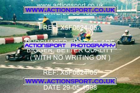 Photo: X5F0624-05 ActionSport Photography 29/05/1998 Club 100 Kart Enduro - Buckmore Park _1_AllPhotos #9990