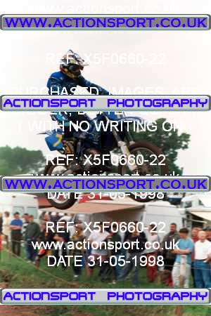 Photo: X5F0660-22 ActionSport Photography 31/05/1998 AMCA Newport MXC [125 & Fourstroke Championship] - Long Lane _5_125Championship #7