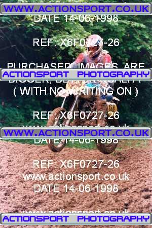 Photo: X6F0727-26 ActionSport Photography 14/06/1998 AMCA Wotton Twinshocks Scramble Club - Ford  _0_SolosPractice #158