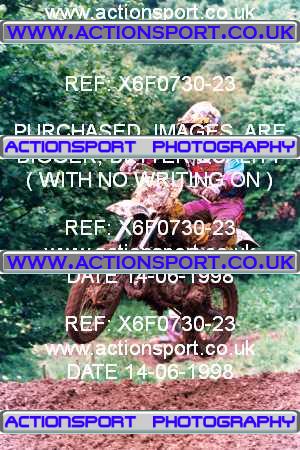 Photo: X6F0730-23 ActionSport Photography 14/06/1998 AMCA Wotton Twinshocks Scramble Club - Ford  _3_Masters_Experts #73