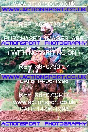 Photo: X6F0730-27 ActionSport Photography 14/06/1998 AMCA Wotton Twinshocks Scramble Club - Ford  _3_Masters_Experts #11