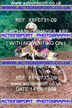 Photo: X6F0731-09 ActionSport Photography 14/06/1998 AMCA Wotton Twinshocks Scramble Club - Ford  _3_Masters_Experts #73