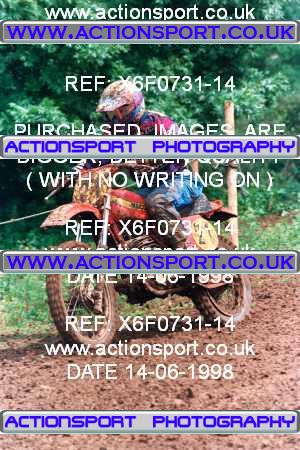 Photo: X6F0731-14 ActionSport Photography 14/06/1998 AMCA Wotton Twinshocks Scramble Club - Ford  _3_Masters_Experts #21