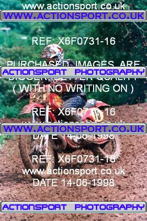 Photo: X6F0731-16 ActionSport Photography 14/06/1998 AMCA Wotton Twinshocks Scramble Club - Ford  _3_Masters_Experts #15