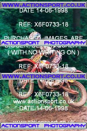 Photo: X6F0733-18 ActionSport Photography 14/06/1998 AMCA Wotton Twinshocks Scramble Club - Ford  _4_Clubman #150