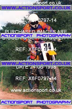 Photo: X6F0797-14 ActionSport Photography 24/06/1998 AMCA Shrewsbury MCC - Condover  _1_Experts-Seniors #34