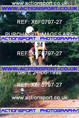 Photo: X6F0797-27 ActionSport Photography 24/06/1998 AMCA Shrewsbury MCC - Condover  _1_Experts-Seniors #34
