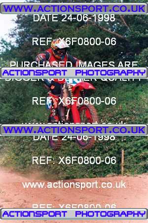 Photo: X6F0800-06 ActionSport Photography 24/06/1998 AMCA Shrewsbury MCC - Condover  _1_Experts-Seniors #16