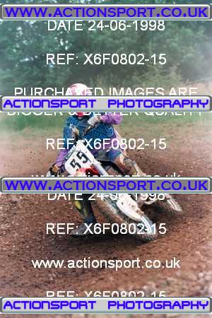 Photo: X6F0802-15 ActionSport Photography 24/06/1998 AMCA Shrewsbury MCC - Condover  _1_Experts-Seniors #55