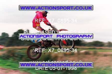 Photo: X7_0895-34 ActionSport Photography 05/07/1998 AMCA Meersbrook MC - Warmingham Lane  _2_125Experts #13