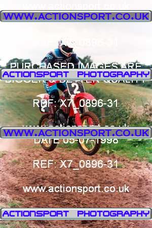 Photo: X7_0896-31 ActionSport Photography 05/07/1998 AMCA Meersbrook MC - Warmingham Lane  _4_JuniorsGroup2 #2