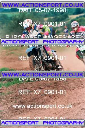Photo: X7_0901-01 ActionSport Photography 05/07/1998 AMCA Meersbrook MC - Warmingham Lane  _1_JuniorGroup1 #92