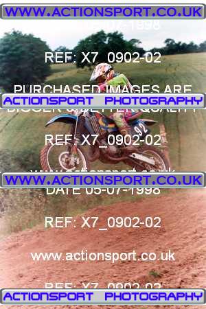 Photo: X7_0902-02 ActionSport Photography 05/07/1998 AMCA Meersbrook MC - Warmingham Lane  _1_JuniorGroup1 #92