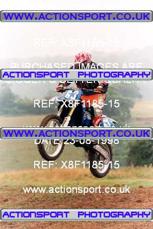 Photo: X8F1185-15 ActionSport Photography 23/08/1998 AMCA Stroud & District MCC - Horsley  _6_125Experts-Seniors #63