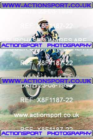 Photo: X8F1187-22 ActionSport Photography 23/08/1998 AMCA Stroud & District MCC - Horsley  _2_125Juniors #34