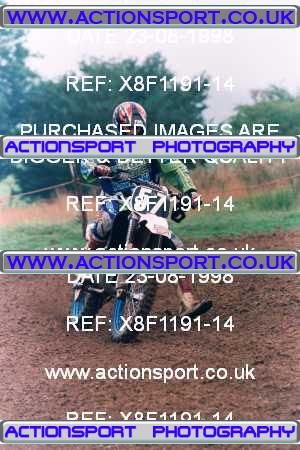 Photo: X8F1191-14 ActionSport Photography 23/08/1998 AMCA Stroud & District MCC - Horsley  _2_125Juniors #57