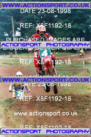 Photo: X8F1192-18 ActionSport Photography 23/08/1998 AMCA Stroud & District MCC - Horsley  _3_250Seniors #4