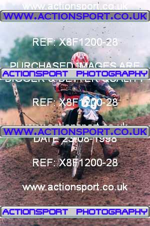 Photo: X8F1200-28 ActionSport Photography 23/08/1998 AMCA Stroud & District MCC - Horsley  _6_125Experts-Seniors #63