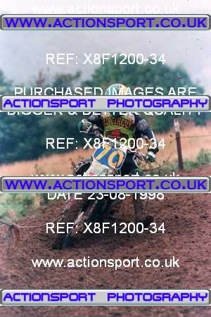 Photo: X8F1200-34 ActionSport Photography 23/08/1998 AMCA Stroud & District MCC - Horsley  _6_125Experts-Seniors #70