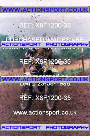 Photo: X8F1200-35 ActionSport Photography 23/08/1998 AMCA Stroud & District MCC - Horsley  _6_125Experts-Seniors #35
