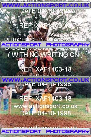 Photo: XAF1403-18 ActionSport Photography 04/10/1998 AMCA Rugby Pennant MC [Superclass Championship] - Long Buckby  _2_Superclass #2