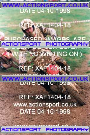 Photo: XAF1404-18 ActionSport Photography 04/10/1998 AMCA Rugby Pennant MC [Superclass Championship] - Long Buckby  _2_Superclass #2