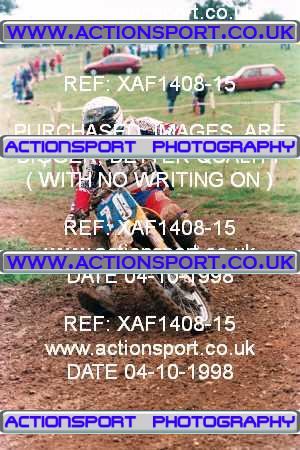 Photo: XAF1408-15 ActionSport Photography 04/10/1998 AMCA Rugby Pennant MC [Superclass Championship] - Long Buckby  _4_UnlimitedSeniors #70