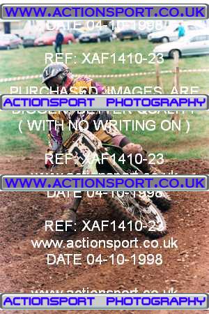 Photo: XAF1410-23 ActionSport Photography 04/10/1998 AMCA Rugby Pennant MC [Superclass Championship] - Long Buckby  _5_250-750Experts #31