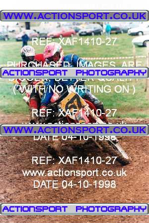 Photo: XAF1410-27 ActionSport Photography 04/10/1998 AMCA Rugby Pennant MC [Superclass Championship] - Long Buckby  _5_250-750Experts #67