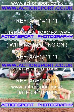 Photo: XAF1411-11 ActionSport Photography 04/10/1998 AMCA Rugby Pennant MC [Superclass Championship] - Long Buckby  _5_250-750Experts #65
