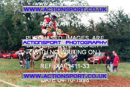 Photo: XAF1411-33 ActionSport Photography 04/10/1998 AMCA Rugby Pennant MC [Superclass Championship] - Long Buckby  _5_250-750Experts #65