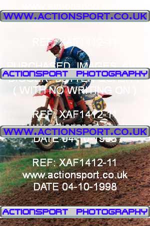 Photo: XAF1412-11 ActionSport Photography 04/10/1998 AMCA Rugby Pennant MC [Superclass Championship] - Long Buckby  _5_250-750Experts #67