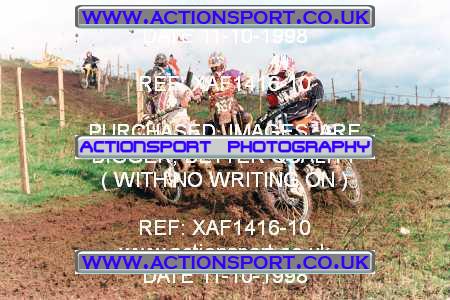 Photo: XAF1416-10 ActionSport Photography 11/10/1998 AMCA Derby Sporting MXC - Alport Heights  _1_125Juniors #167